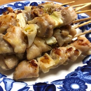 簡単＊焼き鳥風長ネギと鳥もも肉の甘辛炒め